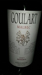 Bodega Goulart "R" Reserva Malbec 2007